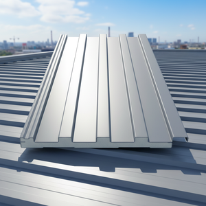 Panneau de toiture en aluminium composite polyuréthane imperméable moderne |   Étanche et écologique pour entrepôt, extérieur, garage souterrain - Product Image 1