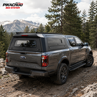 Auvent d'expédition en aluminium robuste pour Ford Ranger Wildtrak Limited Double Cab TH 5FT Bed, sur mesure
