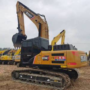 Excavatrice hydraulique 20t utilisée SY215C Pelleteuse rétrocaveuse sur chenilles avec composants de la pompe et du moteur - Product Image 2