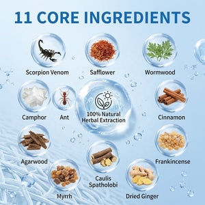 Balsamo Analgesico alle Erbe per Dolori Muscolari, Articolari, alla Schiena, alle Ginocchia, alle Gambe e ai Talloni, con Veleno di Scorpione - Product Image 3