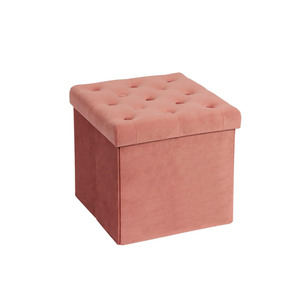 Table basse <span class=keywords><strong>de</strong></span> rangement pliable en velours, tabouret moderne, repose-pieds, <span class=keywords><strong>banc</strong></span> Long - Product Image 4