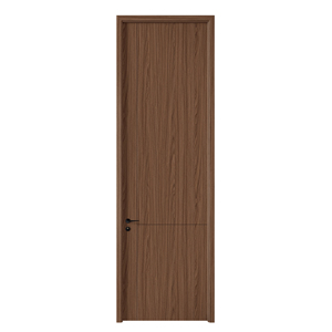 Bahan kayu lapis desain Modern tugas berat tahan air pintu Interior kayu Solid tidak dicat untuk rumah kamar tidur - Product Image 4