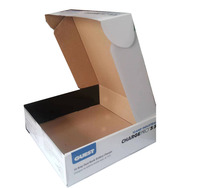 Emballage de chaussures en gros ondulé de couleur boîte-cadeau de vêtements boîte-cadeau en carton ondulé multicouche emballage boîte de couleur