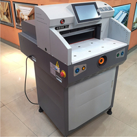 Cortador de papel de pantalla de 7 pulgadas eléctrico Boway 4908 V8.6 490mm cortador de guillotina de programa para gran oferta