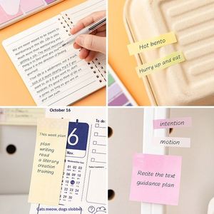 Combination Set Sandwich Book Multi-Function Sticky Notes Adhesive Student Expansion Stickers <b>Memo</b> <b>Pad</b> Ins Style Notebook Model - Product Image 3