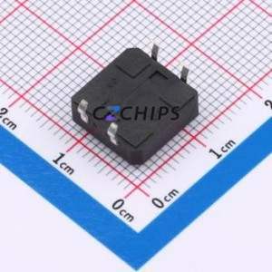 BX-TS-26-121245CJ Tactile Switch Through hole-4P,12x12mm Switch Single Pole Single Throw Round Button 2.6N Through Hole - Product Image 2