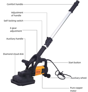 Small Handheld Four-head Angle Polisher Machine With Full Copper Motor and Cup <b>Grinding</b> <b>Wheel</b> Angle Polisher Ma - Product Image 2