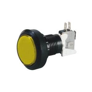 Di alta qualità 40mm rotondo piatto/cupola testa PC di plastica Arcade pulsante con LED <span class=keywords><strong>EL</strong></span> prodotto di alta qualità - Product Image 3