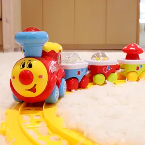 Mainan kereta api baru Set taman mobil hewan dan mainan kereta api Orbital terbaik