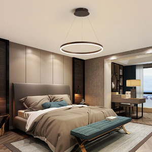 JYLIGHTING Décoration d'intérieur, luminaires suspendus, anneaux circulaires, lampes suspendues LED pour salon, chambre à coucher, salle à manger, lampe suspendue - Product Image 5