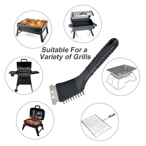 High Quality Camping Scraper Grilling Accessories Cleaner BBQ Tools Grill Cleaning Brush