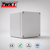 ZWKT Boîtier de distribution à vis en ABS, anti-explosion, étanche IP66, anti-chute, certifié CE ROHS, pour intérieur