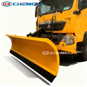 Camion de déneigement hydraulique Howo 6x4 avec épandeur de sel pour l'entretien routier hivernal - Product Image 5