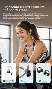 หูฟังไร้สายแท้พร้อมไดรเวอร์ไดนามิกคู่ขนาด 13 มม., AAC/SBC Hi-Fi, ระบบตัดเสียงรบกวน <span class=keywords><strong>DNS</strong></span> - Product Image 2