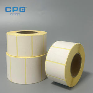 Factory Customized Thermal <b>Label</b> <b>Printer</b> <b>Paper</b> Heat Sensitive Premium Blank 38x25mm Waybill Barcode <b>Label</b> - Product Image 1