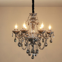 Lustre de luxe en cristal argenté de grande taille, luminaire suspendu décoratif pour plafond haut, idéal pour les mariages, les banquets et l'éclairage de scène