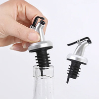 Bouchon de bouteille d'huile Joint en caoutchouc de qualité alimentaire Verseur de vin Bouchon de verrouillage Joint d'étanchéité Buse étanche Pulvérisateur Distributeur d'alcool Outil de cuisine