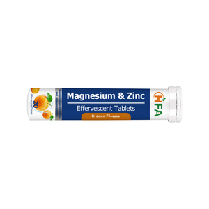Tabletas Efervescentes de Magnesio y Zinc con Calcio y Potasio para Mantener los Niveles de Electrolitos, Bebidas Suplementarias - Product Image 1