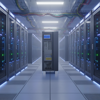 Fabricante de UPS, UPS Industrial Trifásico de 60 kVA, Sistema de Alimentación Ininterrumpida en Línea con Batería Externa para Centro de Datos