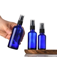 Flacon compte-gouttes en verre de 50 ml pour sérum de soin de la peau avec finition noir mat/blanc mat, couleur et logo personnalisés par sérigraphie
