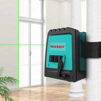 Mileseey Dụng Cụ Đo Mức Độ Tia Laser Từ Tính Màu Xanh Lá Cây