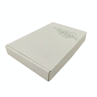 Boîte d'expédition personnalisée avec logo, conception gratuite, impression offset, étanche, anti-écrasement, biodégradable pour échantillons de marques artistiques