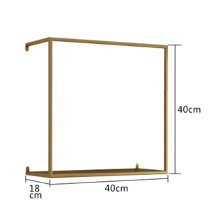 Đồ Nội Thất Sản Phẩm Bức Tường Màu Đen Gắn Góc Phao Bằng Gỗ Kệ Bộ Gờ Đơn Vị - Product Image 5