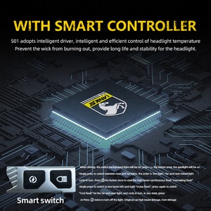 <b>Universal</b> Direct Led Spotlight S01 Dual Colors 6000k 3000k Warming Flashing Auto Light Bi Led Spotlight - Product Image 4