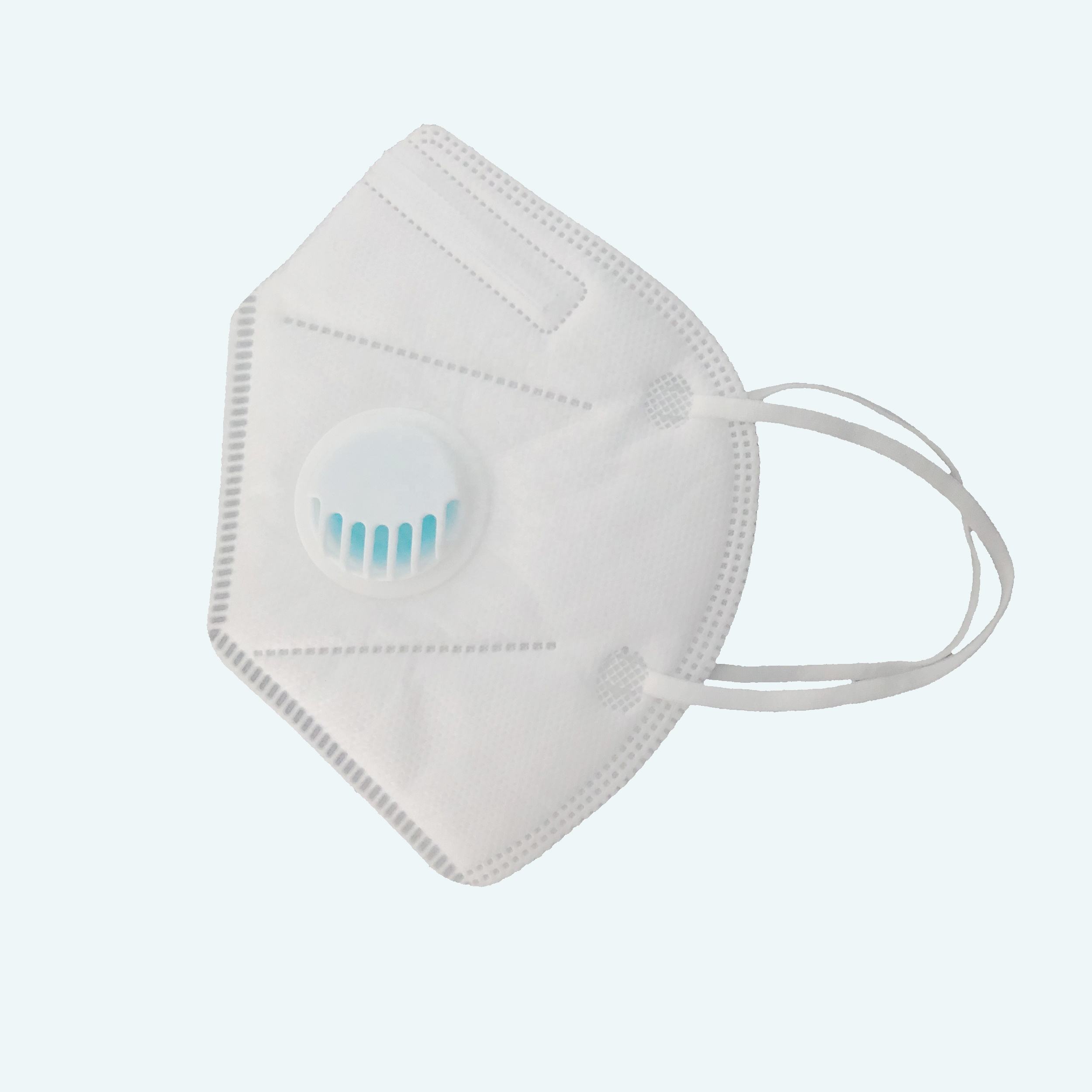 Good Quality KN95 Breathing Valve Face Mask Comfortable Earloop KN95 Mask