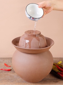 Tarro de Porcelana Tradicional <span class=keywords><strong>Chino</strong></span> para Encurtidos, Color Sólido, Recipiente de Fermentación Engrosado para Uso en Restaurantes y Hoteles - Product Image 4