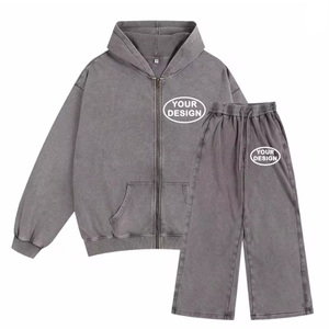 Prix abordable, survêtement pour homme, lavage à l'acide, respirant, vêtements de course, matériau, différents styles pour homme, survêtements lavés à l'acide, personnalisés - Product Image 3