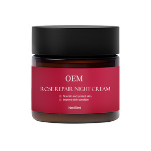 <span class=keywords><strong>Crema</strong></span> Notte Idratante Viso all'Olio di Rosa Anti-Macchia Riparatrice per Pelle Secca Schiarente e Illuminante per Adulti - Product Image 5
