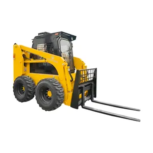 850 kg load weight hydraulic skid steer loader from china supplier chinese small wheel loader