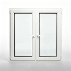 Fenêtre PVC personnalisée à double vitrage, panneau trempé, ouverture verticale, isolation phonique, design contemporain, économique - Product Image 2