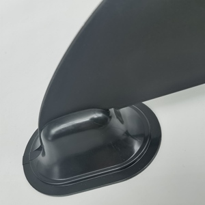 Aileron latéral de SUP à profil bas de 4 pouces pour planche à pagaie <span class=keywords><strong>gonflable</strong></span>, aileron de remplacement pour eaux peu profondes, accessoires de skeg en nylon pour planche de surf - Product Image 5