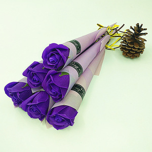 Sapone da bagno profumato AYOYO sapone rosa petalo di fiori per matrimonio festa della mamma regalo del giorno dell'insegnante - Product Image 6