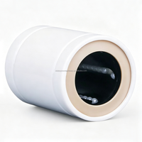 Rodamiento Lineal de Cerámica de Zirconia LM16UU 16x28x37mm, Rodamiento de Bolas de Movimiento Lineal Autolubricante Sin Aceite para Automatización