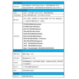 <span class=keywords><strong>ThingMagic</strong></span> M6e, микро-промышленный интегрированный UHF <span class=keywords><strong>RFID</strong></span> считыватель дальнего действия Linux, считыватель платных ворот 860-960 мГц - Product Image 4