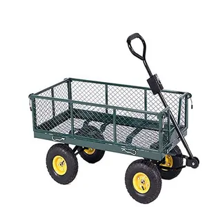 Metal Garden Cart TC1840 / Welding Service Trolley Truck Tool Cart /Metal Plant Welding Cart
