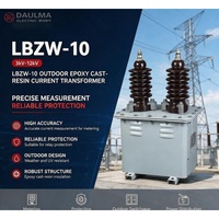 Transformateur de courant LBZW-10 CT 12/42/75kV 11kV 12kV 0.2S/10P 0.2/10P 0.5/10P Extérieur en résine époxy coulée