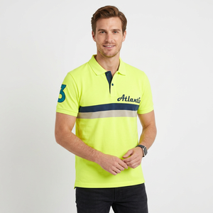 Camiseta de Piqué de Bambú y Algodón, Fabricante OEM, Unisex, Tejido Sólido, Logotipo Personalizado Impreso, Venta al Por Mayor - Product Image 2