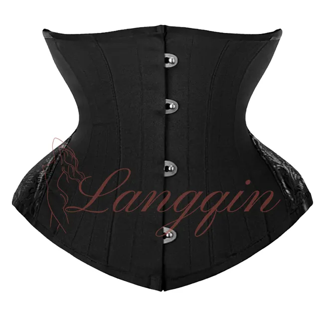 Wholesale Top Fashion slimming sexy Bustier black Bustier Corset Tops Female Trendy french style corset belt