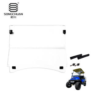 Parabrisas Acrílico Transparente de 4mm para Carrito de Golf CIUBACR Precedent 2004 en Adelante - Product Image 2