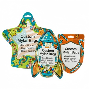 Sachets Mylar refermables de 3,5 g style Cali, forme irrégulière, avec logo personnalisé pour bonbons comestibles, devis rapide, livraison porte-à-porte - Product Image 1