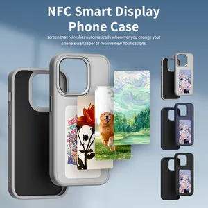 2024 Nieuwe Diy Scherm Print Patroon Smart Inkt Mobiele Telefoon Case Voor Apple Voor Iphone 12 13 14 15 Pro Max