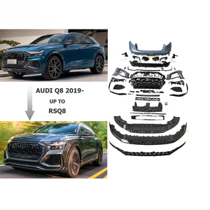 Kit de Carrocería de PP para <span class=keywords><strong>Audi</strong></span> Q8 2019 en Adelante, Estilo RSQ8, Parachoques de PP, Rejilla, Puntas de Escape, Accesorios para Automóviles, Piezas de Tuning - Product Image 1
