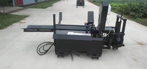 Fendeuse de bûches pour chargeuse compacte, force de 30T-35T, scie à chaîne Stihl 25 pouces - Product Image 3
