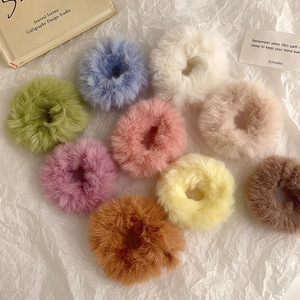 Coletero Grande de Felpa, Nuevo y Popular en 2024, Estilo Coreano, Color Dopamina, para Niñas, Otoño e Invierno - Product Image 5