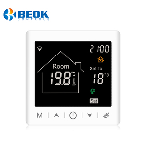 <span class=keywords><strong>BEOK</strong></span> TR9B-WIFI.EP bouton tactile numérique thermostat OEM acceptable thermostat <span class=keywords><strong>TUYA</strong></span> application thermostat - Product Image 1