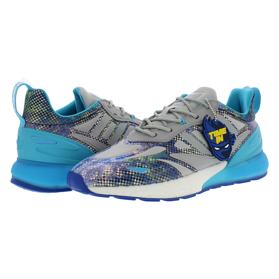 For Ninja Timein Zx 2K2 Mens Shoes Model MSS-GZ3744 Color Grey